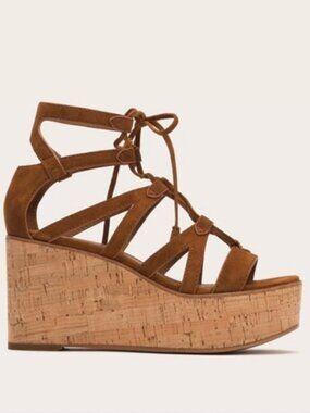 FRYE Heather Gladiator Wedge Sandals NEW